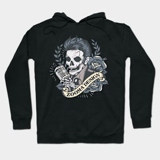 Zooma Skeleton Singer Hoodie